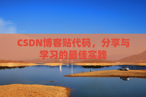 CSDN博客贴代码，分享与学习的最佳实践